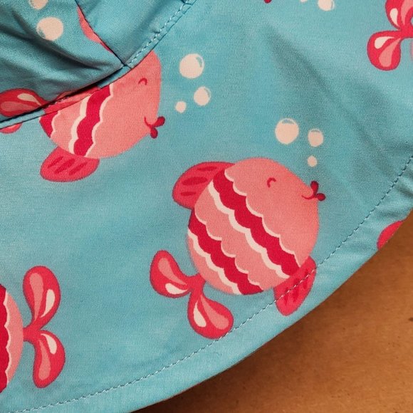 I Play Bucket Sun Hat 9-18 Months Blue - Picture 3 of 8